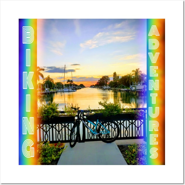 Boca Ciega Bay Biking Wall Art by Share_1